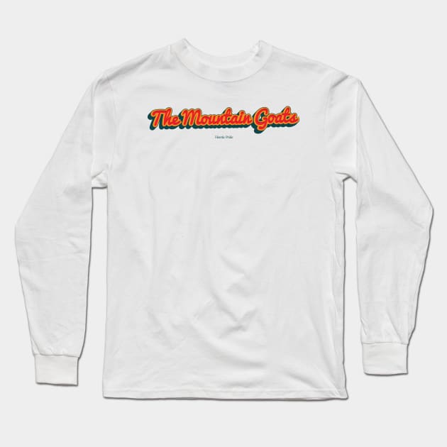 The Mountain Goats Long Sleeve T-Shirt by PowelCastStudio